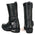 Milwaukee Leather MBL9360 Women's Black Leather 11-Inch Classic Harness Square Toe Motorcycle Boots