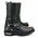 Milwaukee Leather MBL9360 Women's Black Leather 11-Inch Classic Harness Square Toe Motorcycle Boots