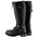 Milwaukee Leather MBL9390 Women’s Black 16-inch Lace-Up Front Cap Toe Motorcycle Riding Leather Boots