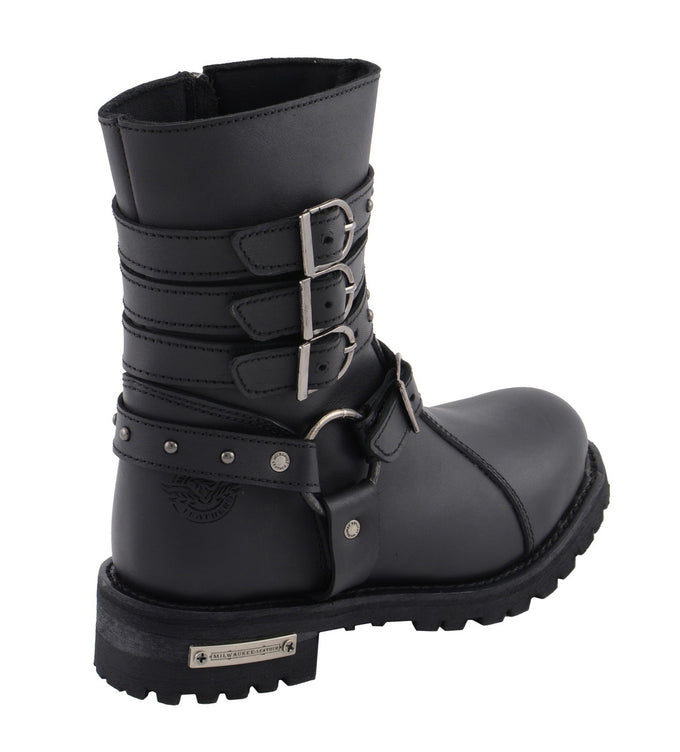 Caitlyn triple buckle moto on sale bootie