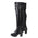 Milwaukee Leather Women's Black Above the Knee Lace-Up Fashion Casual Boots MBL9424