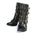 Milwaukee Performance MBL9428 Women's Black Buckle Up Boots with Studded Bling