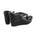 Milwaukee Leather MBL9460 Women's Black Wedge Fashion Casual Sandals with Studded Straps