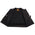 Milwaukee Leather MDM3003 Men's 'Brute' Concealed Snap Black Denim and Black Leather Club Style Vest w/ Hidden Zipper