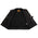 Milwaukee Leather MDM3006 Men's 'Brute' Black Denim and Black Leather Club Style Vest w/ Hidden Dual Closure