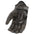 Milwaukee Leather MG7512 Men's Brown Leather Gel Padded Palm Short Wrist Motorcycle Hand Gloves W/ ‘Full Panel Cover’