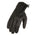 Milwaukee Leather MG7745 Women's Black Deerskin ’I - Touchscreen Compatible’ Laced Wrist Motorcycle Hand Gloves W/ Gel Palm