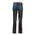 Milwaukee Leather ML1186 Women’s Black Low Rise Double Buckle Leather Chaps with Rivet Detailing