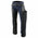 Milwaukee Leather ML1766 Men's Black 3-Pocket Leather Motorcycle Chaps with Thigh Patch Pocket