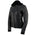 Milwaukee Leather ML2066 Women's 3/4 Black Leather Hoodie Jacket with Reflective Tribal Design