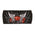 Milwaukee Leather | Bling Designed Wide Headbands-Headwraps for Women Biker Bandana with Flaming Rose - MLA8023