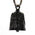 Milwaukee Leather MLB9008 Black 'Cross' Motorcycle Good Luck Bell | Key Chain Accessory for Bikers