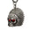 Milwaukee Leather MLB9009 'Native Skull with Red Eyes' Motorcycle Good Luck Bell | Key Chain Accessory for Bikers