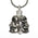 Milwaukee Leather MLB9016 'Fallen Hero' Motorcycle Good Luck Bell | Key Chain Accessory for Bikers