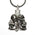 Milwaukee Leather MLB9016 'Fallen Hero' Motorcycle Good Luck Bell | Key Chain Accessory for Bikers