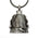 Milwaukee Leather MLB9017 'Mermaid' Motorcycle Good Luck Bell | Key Chain Accessory for Bikers