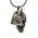 Milwaukee Leather MLB9029 'Viking Skull with Black Eyes' Motorcycle Good Luck Bell | Key Chain Accessory for Bikers