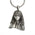 Milwaukee Leather MLB9042 'Bald Eagle Head' Motorcycle Good Luck Bell | Key Chain Accessory for Bikers