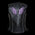 Milwaukee Leather MLL4505 Women's Black Leather Side Lace Motorcycle Rider Vest-Reflective and Studded Purple Wings