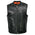 Milwaukee Leather MLM3502 Men's Black Cool-Tec Leather Vest Front Zipper Motorcycle Rider Vest with Stand-Up Collar