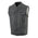 Milwaukee Leather MLM3513 Men's Distressed Grey Dual Closure Open Neck Club Style Motorcycle Leather Vest
