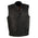 Milwaukee Leather MLM3523SET Men's Black 'Heated' Collarless Moto Leather Vest (Battery Pack Included)