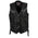 Milwaukee Leather USA MADE MLVSL5001 Women's Black 'Vivacious' Braided Motorcycle Leather Vest