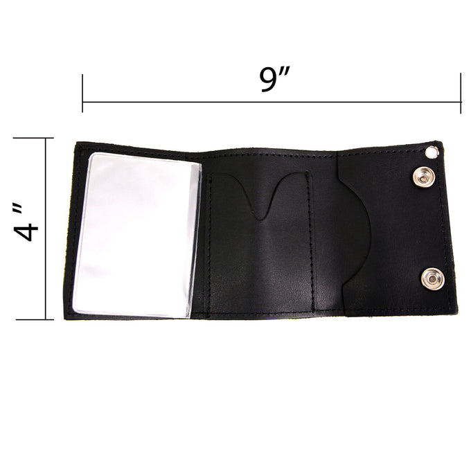 Tri fold biker online wallet