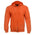 Milwaukee Leather MNG11687 Men's Orange High-Visibility Zipper Front Premium Cotton Hoodie