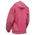 Milwaukee Leather MNG21620 Women's Distressed Pink Sweatshirt Full Zip Up Long Sleeve Casual Hoodie - with Pocket