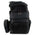 Milwaukee Performance MP8165 Large Black Textile Motorcycle Triple Barrel Sissy Bar Rack Bag with 5 Bonus Pockets