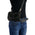 Milwaukee Leather MP8850 Ladies ‘Winged’ Black Leather Multi-Pocket Belt Bag