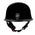 Milwaukee Helmets MPH9741DOT 'Motorrad' DOT German Style Gloss Black Half Face Motorcycle Helmet for Men and Women Biker