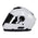 Milwaukee Helmets MPH9816DOT 'Breeze' White Advanced Motorcycle Modular Helmet for Men and Women Biker w/ Drop Down Visor