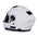 Milwaukee Helmets MPH9816DOT 'Breeze' White Advanced Motorcycle Modular Helmet for Men and Women Biker w/ Drop Down Visor