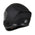 Milwaukee Helmets MPH9835DOT 'Sweeper' Flat Black Advanced Motorcycle Full Face Helmet for Men and Women Biker w/ Drop Down Visor