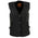 Milwaukee Leather MPL1955 Ladies 'Winged Embroidery' Black and Purple Textile Vest