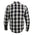 Milwaukee Leather MPM1633 Men's Plaid Flannel Biker Shirt with CE Approved Armor - Reinforced w/ Aramid Fiber