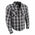 Milwaukee Leather MPM1646 Men's Plaid Flannel Biker Shirt with CE Approved Armor - Reinforced w/ Aramid Fiber
