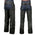 Milwaukee Leather MPM5705 Men's Black Vented Textile Chaps with Leather Trim and Snap Out Liner