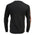 Milwaukee Leather MPMH117005 Men’s ‘Electric Skull’ Long Sleeve Black T-Shirt - Large