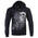 Milwaukee Leather MPMH118004 Men’s ‘Sweet Demise’ Black Hoodie with Zipper Closure - X-Large