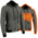 Nexgen Heat MPM1713SET Men's “Fiery’’ Heated Hoodie - Grey Zipper Front Sweatshirt Jacket for Winter w/Battery Pack