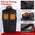 Nexgen Heat Men's NXM3301SET Puffer Black Heated Vest, Heated Winter Vest for Outdoor Activities w/ Battery