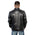 Milwaukee Leather SFM1800 Men's 'Cafe Racer' Black Premium Lambskin Motorcycle Fashion Leather Jacket