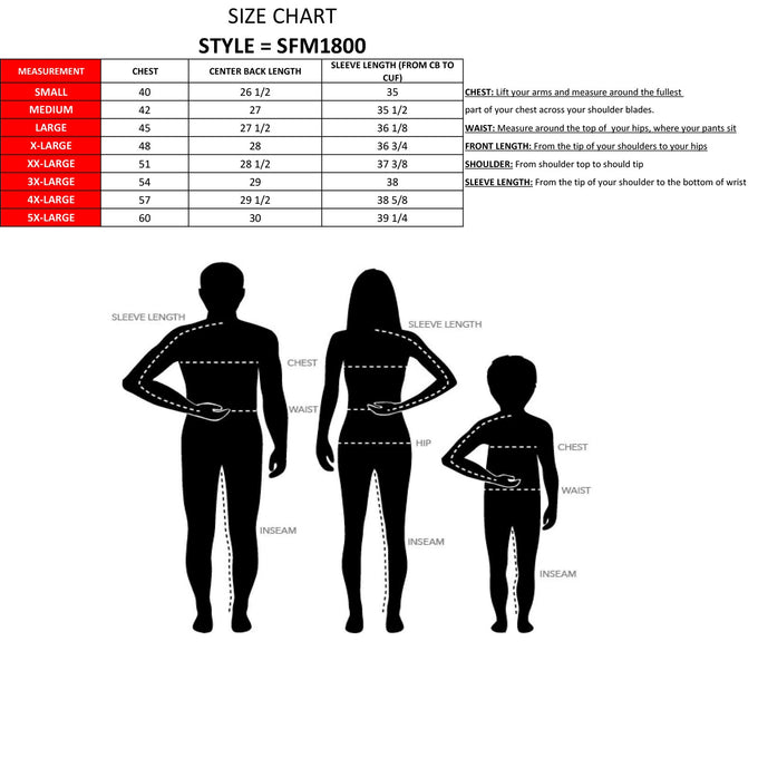 Jeans Sizing Chart / Custom Orders – 111threads