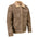 Milwaukee Leather Vintage SFM1811 Men's Classic Taupe Suede Leather Fashion Coat Jacket w/ Plush Sherpa Inside Lining