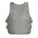 Milwaukee Leather SH1367LZ Ladies 'Bullet Proof Replica' Grey Leather Vest