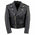 Milwaukee Leather SH2010 Toddlers Black Classic Motorcycle Leather Jacket