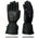 Milwaukee Leather SH230 Men's Black Leather Warm Lining Gauntlet Motorcycle Hand Gloves W/ ‘Rain Mitten and Pull-on Closure’